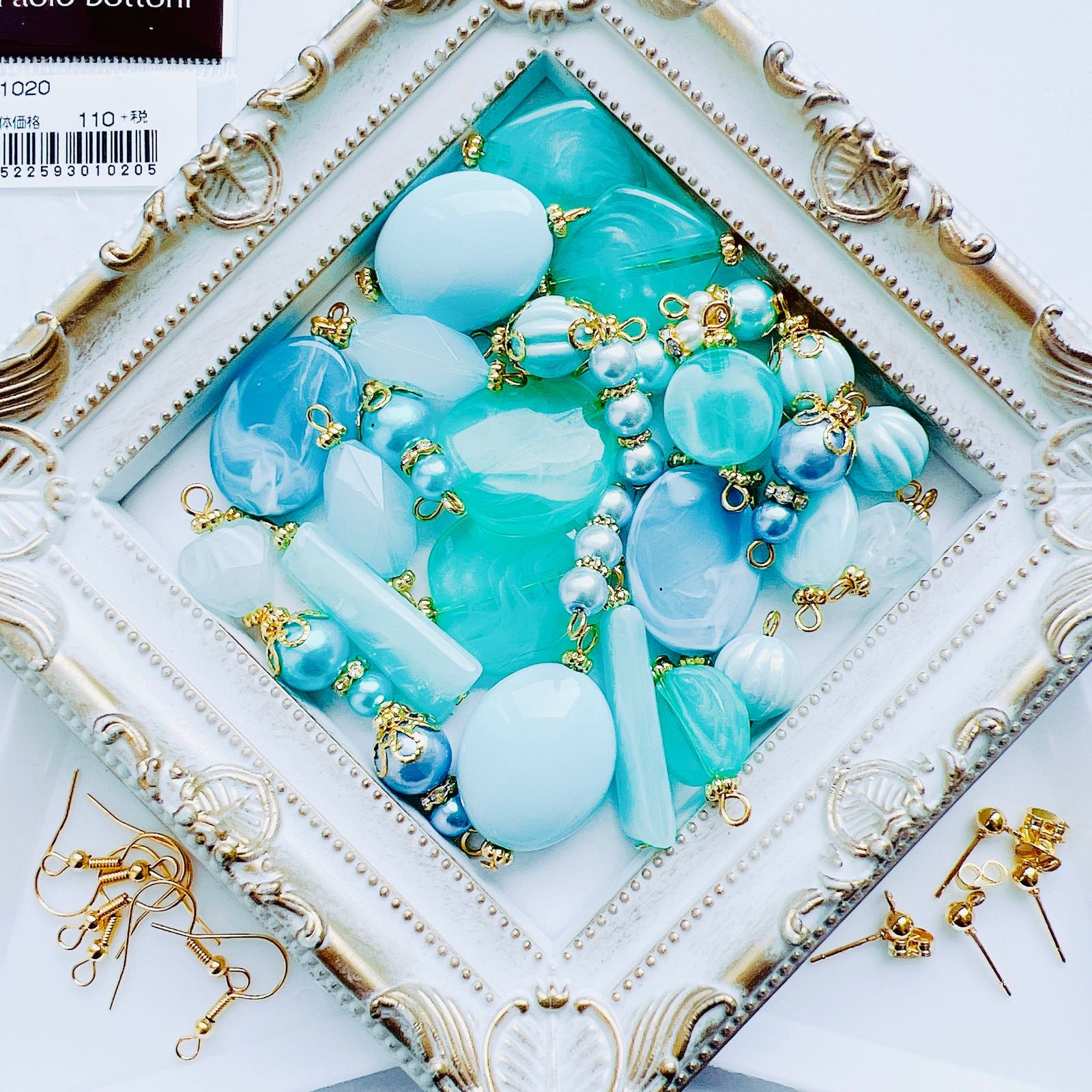 ハンドメイドチャームコネクターピアスパーツ(ニッケルフリー)まとめ 