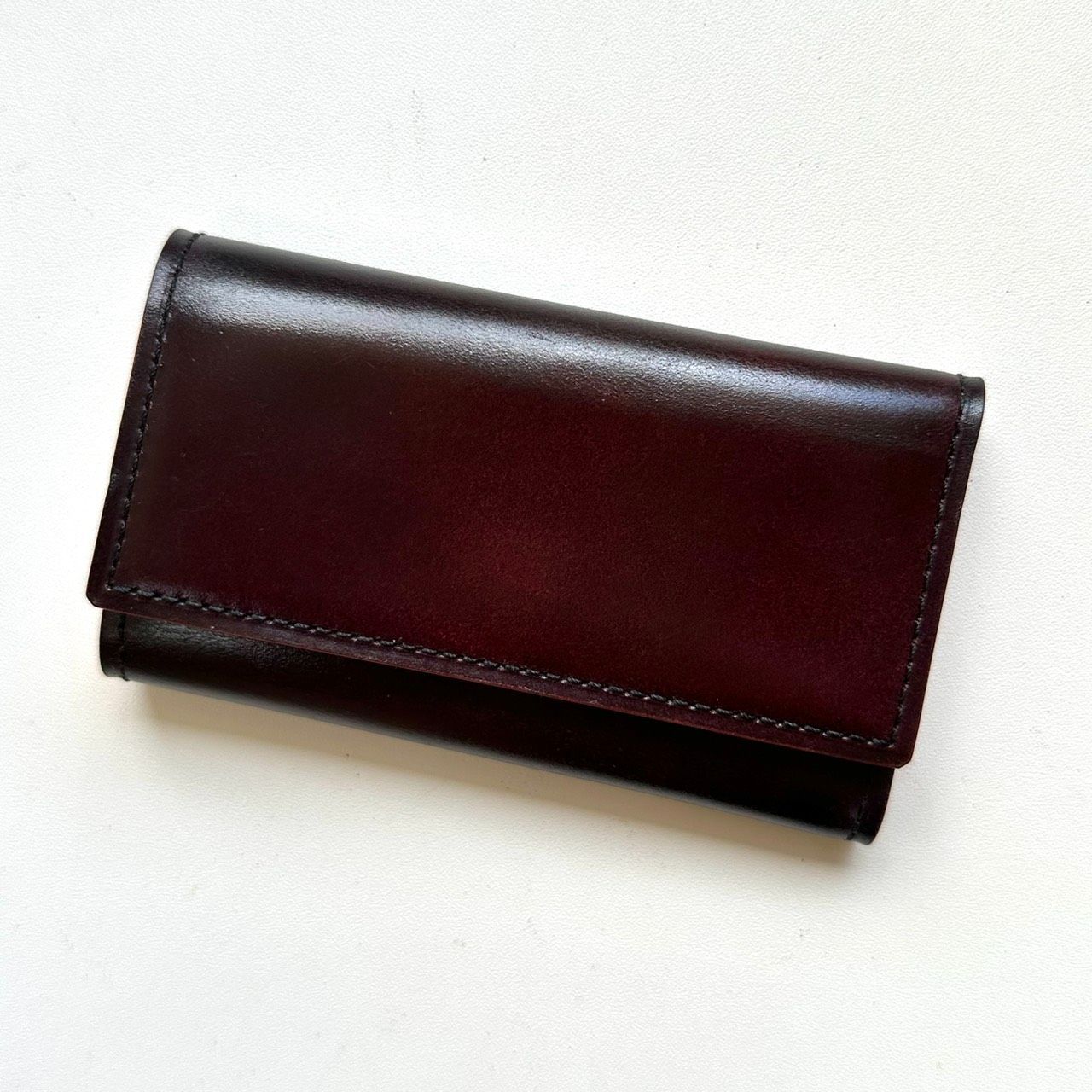 ガンゾ GANZO キーケース コードバン ダークブラウン