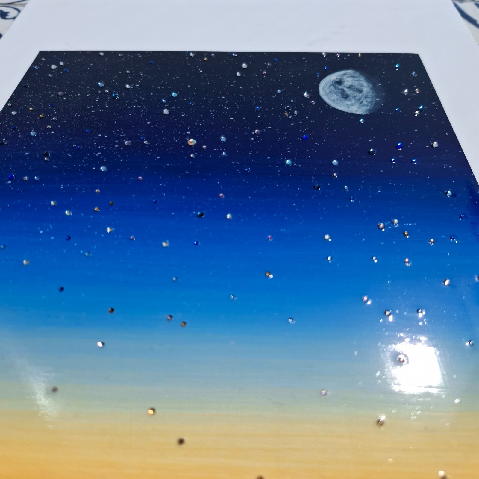 夕暮れの砂漠