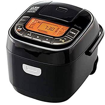 【】(非常に良い)アイリスオーヤマ 炊飯器 3合 マイコン式 31銘柄炊き分け機能 極厚火釜 玄米 ブラック RC-MC30-B
