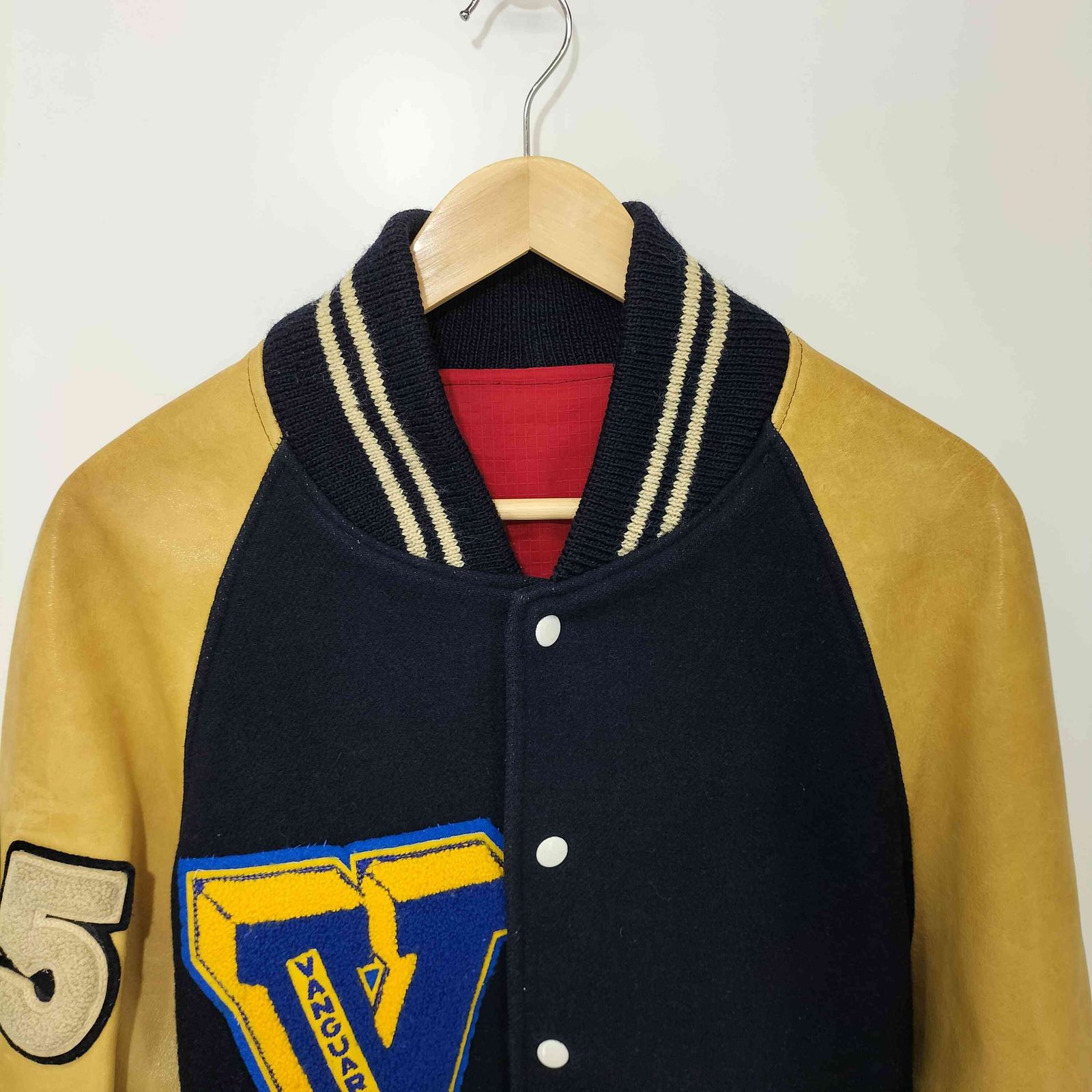 美品【VAN】ヴァンヂャケット\スタジアムジャンパー(XL)ワッペン\スタジャン 楽天市場】vanスタジャンの通販