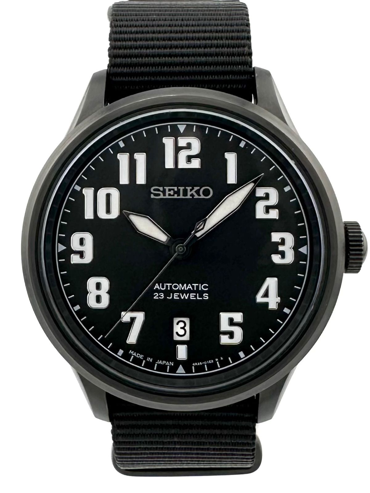 SEIKO 4R35-01F0 SCVE039 ナノユニバース限定 自動巻き時計 セイコー