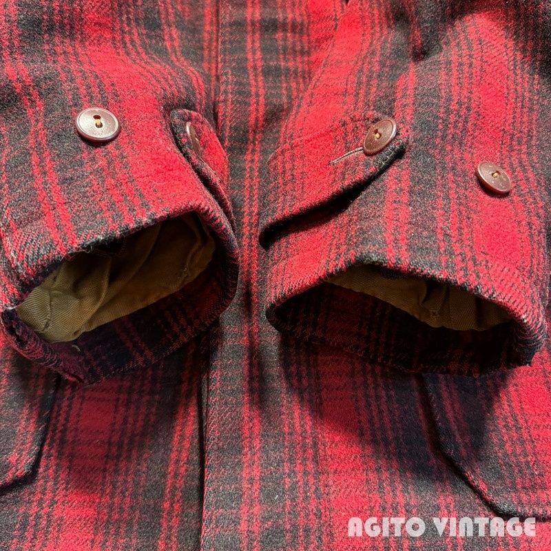 50's WOOLRICH ウールハンティングコート 503 名作 オリジナル
