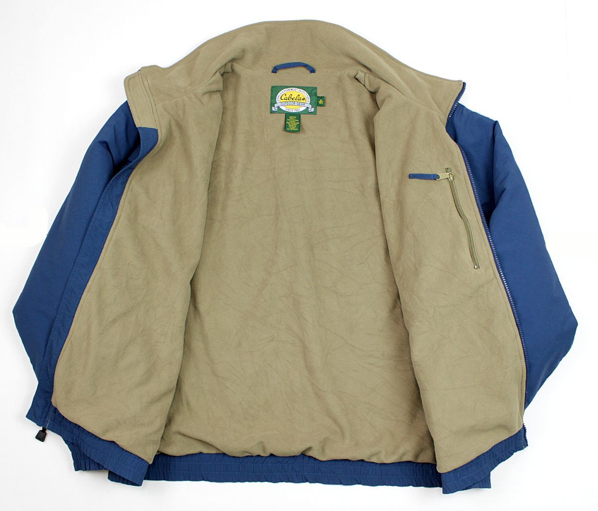 【美品】シェルドシンチラ　カベラス　ナイロンジャケット　CABELA'S カベラス Cabela's ナイロンフリースジャケット シェルド