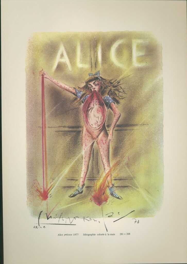 金子國義 アリスの夢 金子國義版画集(内容見本) - メルカリ