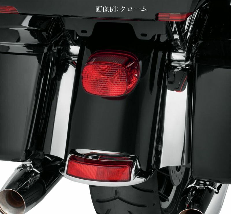 サドルバッグフィラーストリップ ソリッド ウィキッドレッド