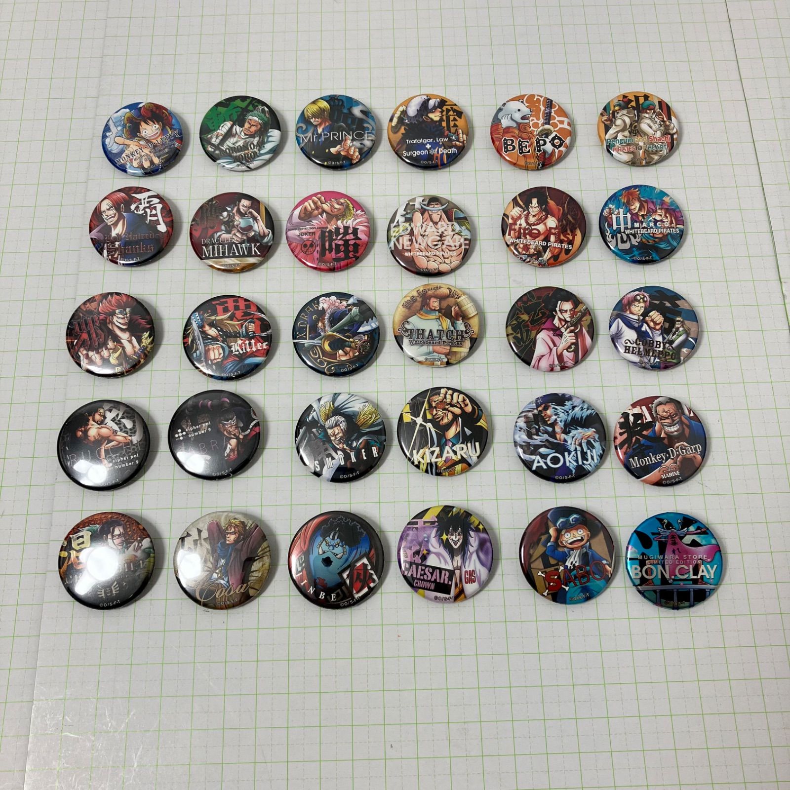 瀬戸店】ワンピース 輩～YAKARA～缶バッジ コンプリートコレクション第