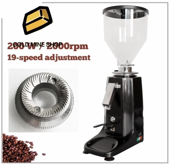 1500ml商用電気カフェミル 60mmフラットナイフ研削ディスク付き
