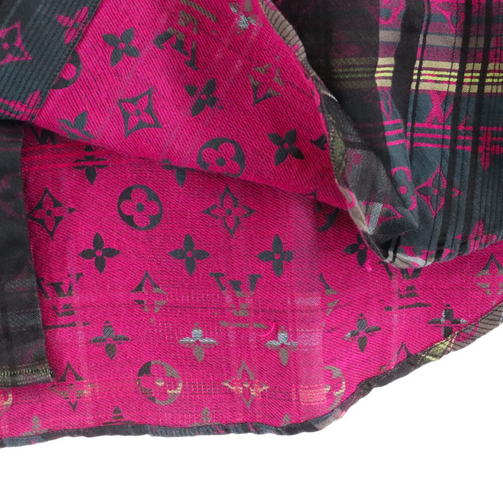 LOUIS VUITTON (ルイヴィトン) 21SS モノグラム ピンクマドラス シルク 