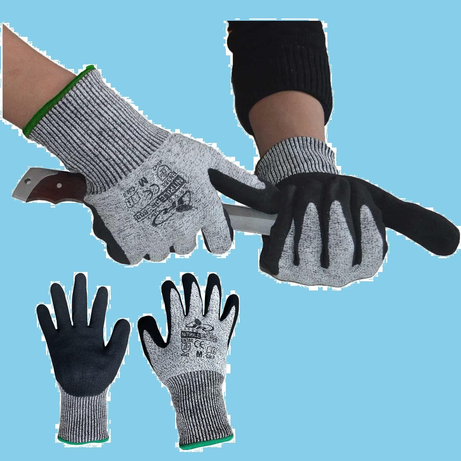 防刃手袋 作業手袋 安全手袋 滑り止め 耐切創 グローブ 耐カット