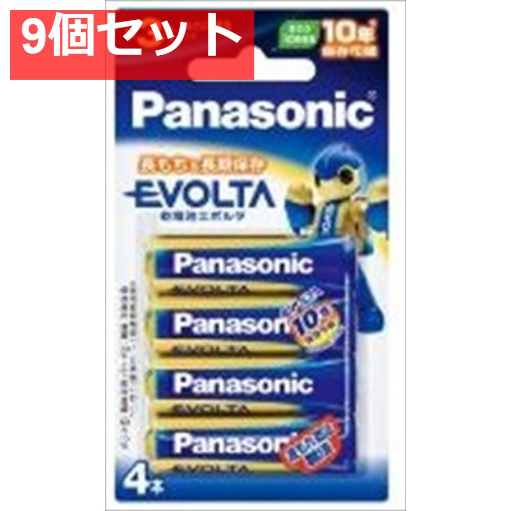 エボルタ単34P LR6EJ 4B 9個セット