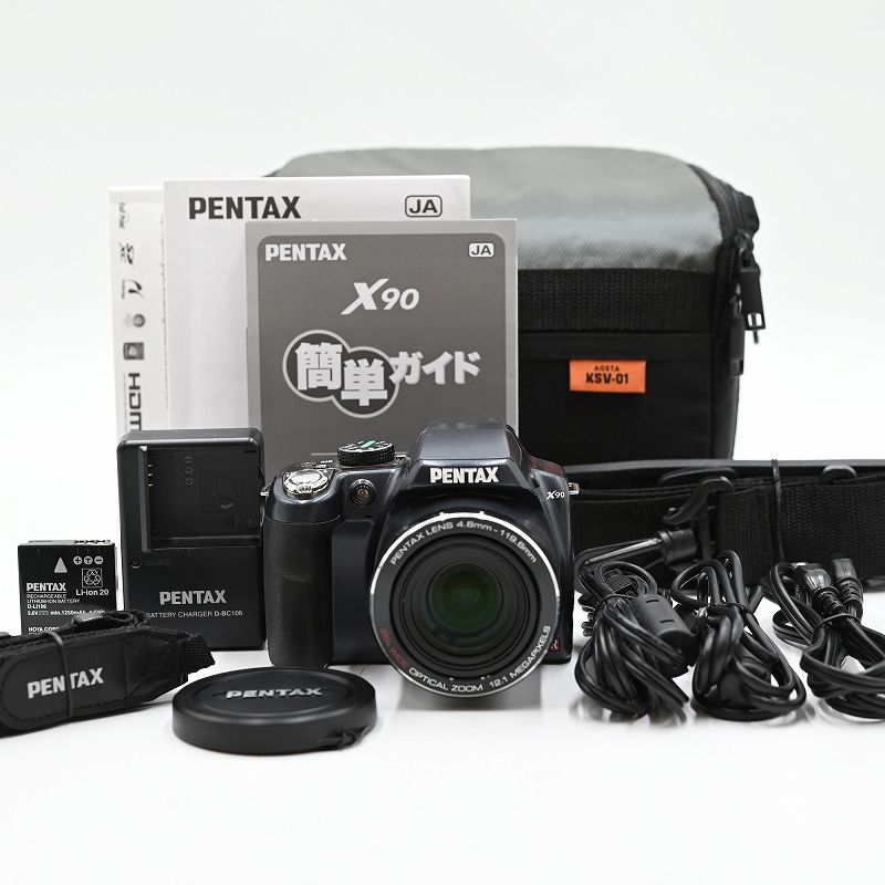 PENTAX ペンタックス デジタルカメラ X90 コンパクトデジタルカメラ