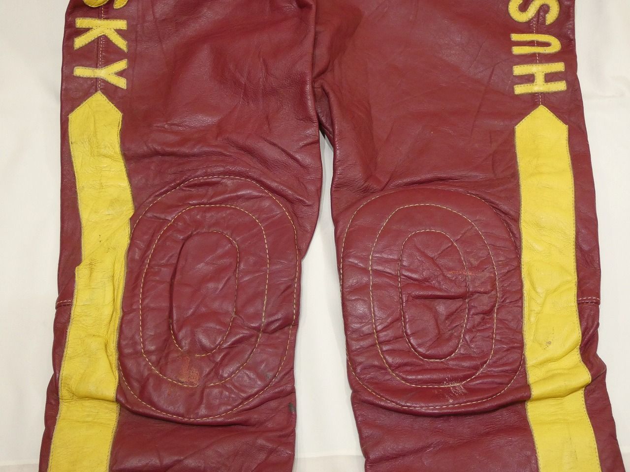 70s BATES レザー パンツ 古着 ビンテージ モトパン モトクロス 70s BATES レザー パンツ 古着 ビンテージ モトパン モトクロス