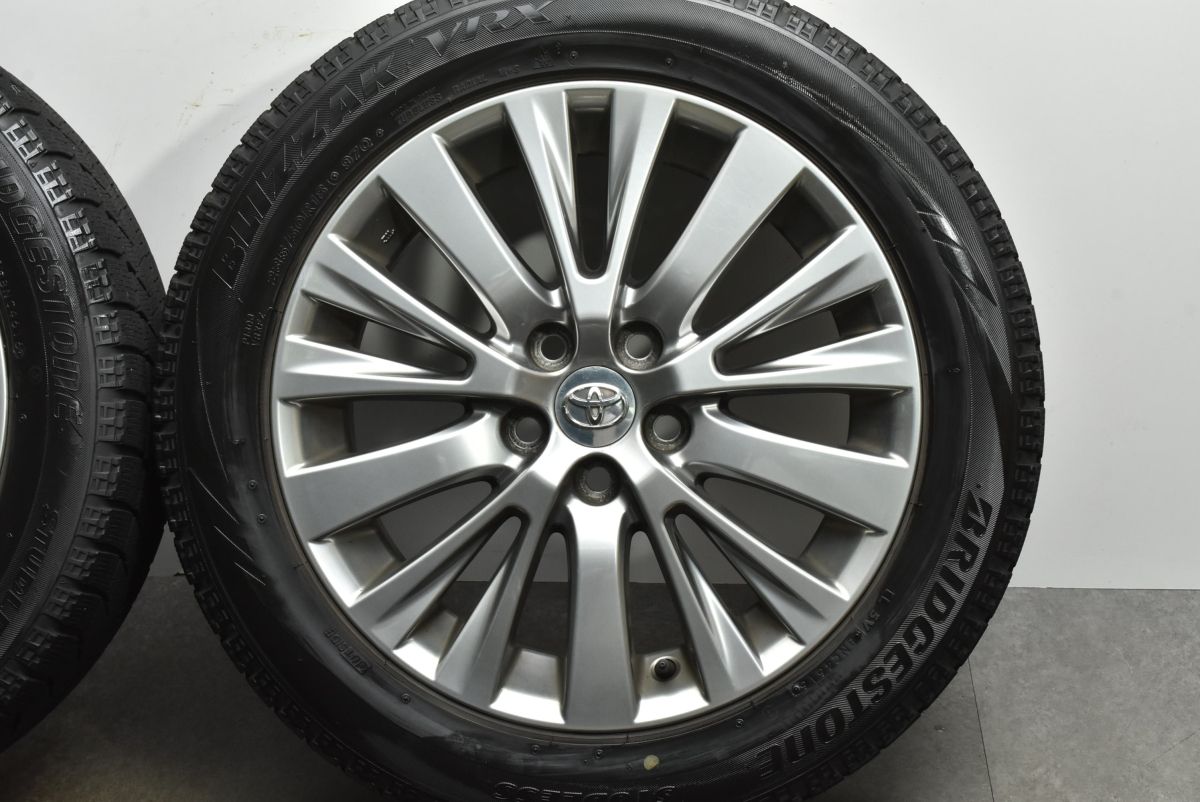 アルファード ヴェルファイア !! ブリヂストン ブリザック VRX 新品スタッドレス 215/65R16 & トヨタ純正中古アルミ 組込済 １台分セット 30系 アルファード ヴェルファイア ブリヂストン BLIZZAK VRX3 245