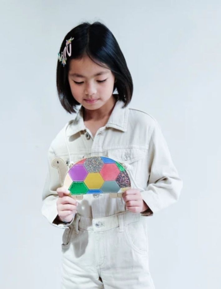 Technicolour tortoise bag 亀カメバッグショルダーバッグ
