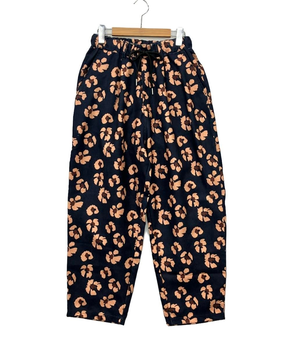 花柄カーゴパンツ Mサイズ floral cargo pants / 小花柄ワイドカーゴ
