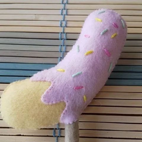 作家様作品　チョコバナナ　いとわたあめ様作品　ぬいぐるみ 作家様作品 チョコバナナ いとわたあめ様作品 ぬいぐるみ 💭いと