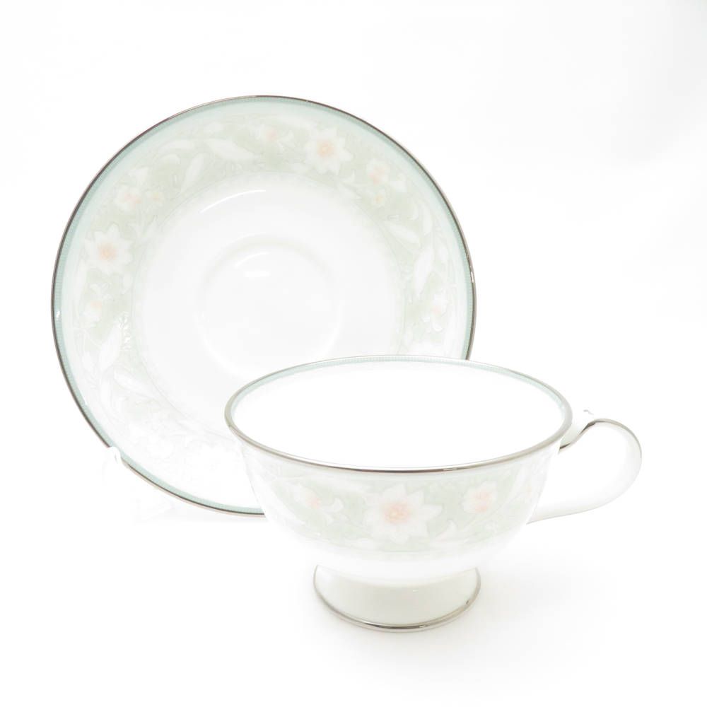 Noritake - 美品 Noritake ノリタケ フェアモント FAIRMONT ティーカップ＆ソーサー 6客 セット SY12571F2 Noritake - 美品 Noritake ノリタケ フェアモント FAIRMONT