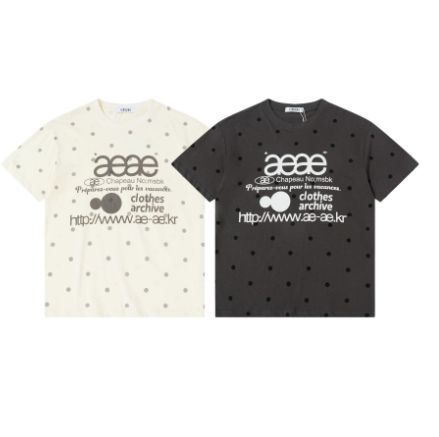韓国 AEAE エーイーエーイー 半袖 Tシャツ2色