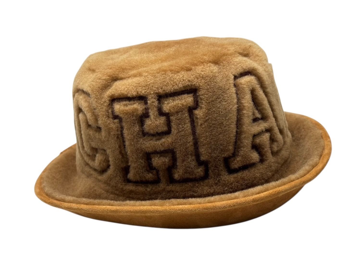 ♥ 2025年 CHANEL シャネル バケットハット リバーシブル AAA433 ムートン 帽子 ココマーク イタリア製 ブラウン 4b008154