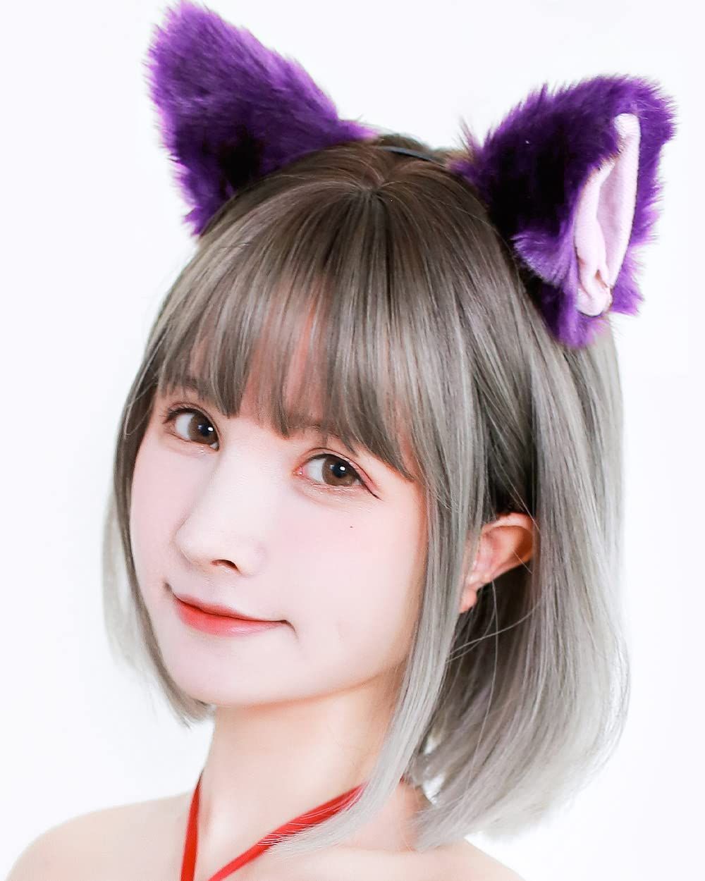 在庫処分】KDG148PUP-PNK 2WAY カチューシャ カチューシャ 猫 猫