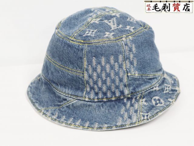 極美品 20SS⭐️ルイヴィトン ボネ ダミエ ジャイアント ウェーブ ハット 極美品 20SS⭐️ルイヴィトン ボネ ダミエ ジャイアント ウェーブ