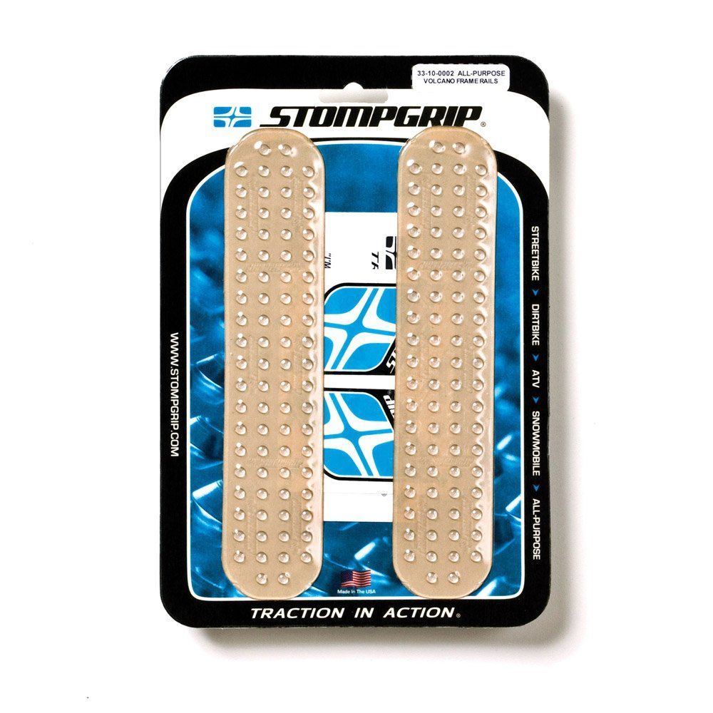 Color クリア STOMPGRIP ストンプグリップ トラクションパッド ユニバーサル 45x210mm FRAME RAILS VOLCANO クリア 44-10002