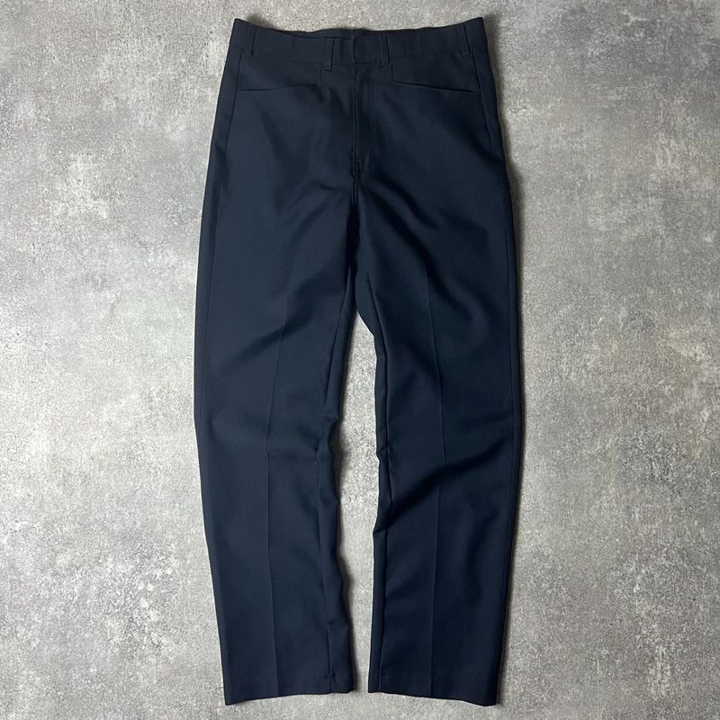 90s Levis アクション スラックス パンツ 32 30 / 90年代 オールド リーバイス ACTION SLACKS スタプレ テーパード  ネイビー - メルカリ