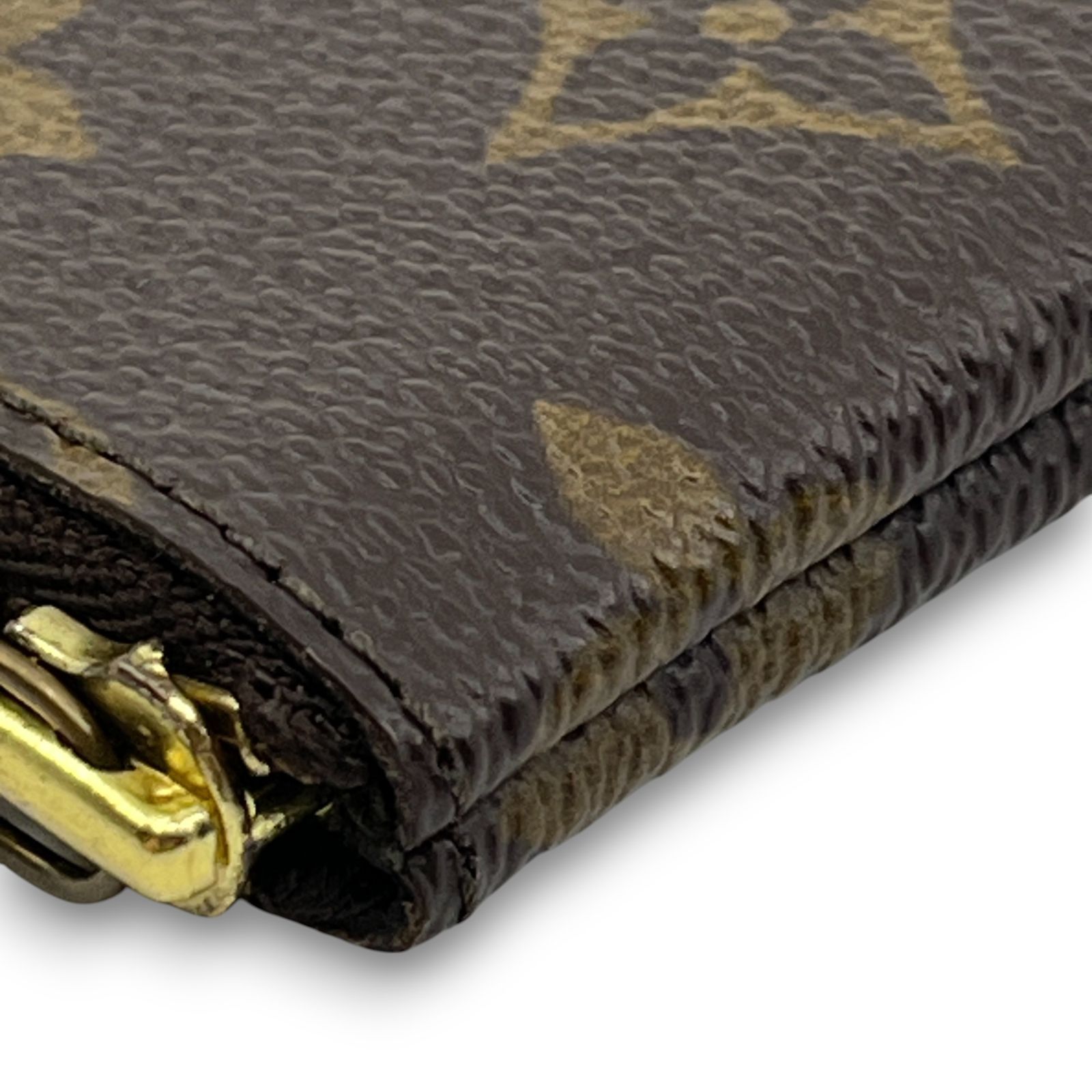 Louis Vuitton ルイ ヴィトン モノグラム ポシェットクレ コインケース