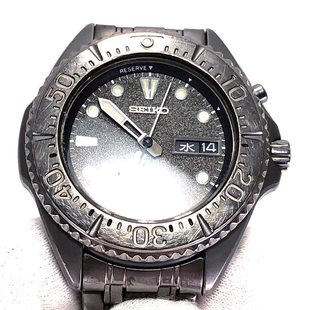 SEIKO セイコー／プロスペックス キネティック 5M63-0B40／オート