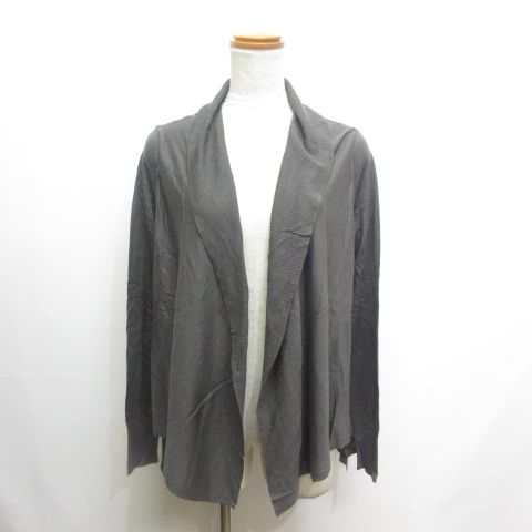 Theory luxeダイダイ染めfairygrungeシルクリネンカーディガン