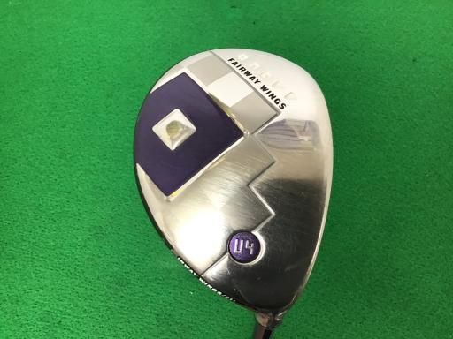 グローブライド ONOFF FAIRWAY WINGS 2019 U4 レディース ユーティリティ UT SMOOTH KICK LP-419U フレックスA レディース 女性用 右利き 右用 Cランク ゴルフクラブ