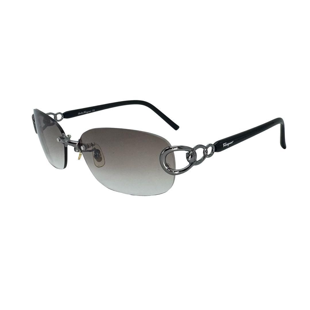 良品✨Salvatore Ferragamo フェラガモ ガンチーニ サングラス サルバトーレフェラガモ Salvatore Ferragamo サングラス