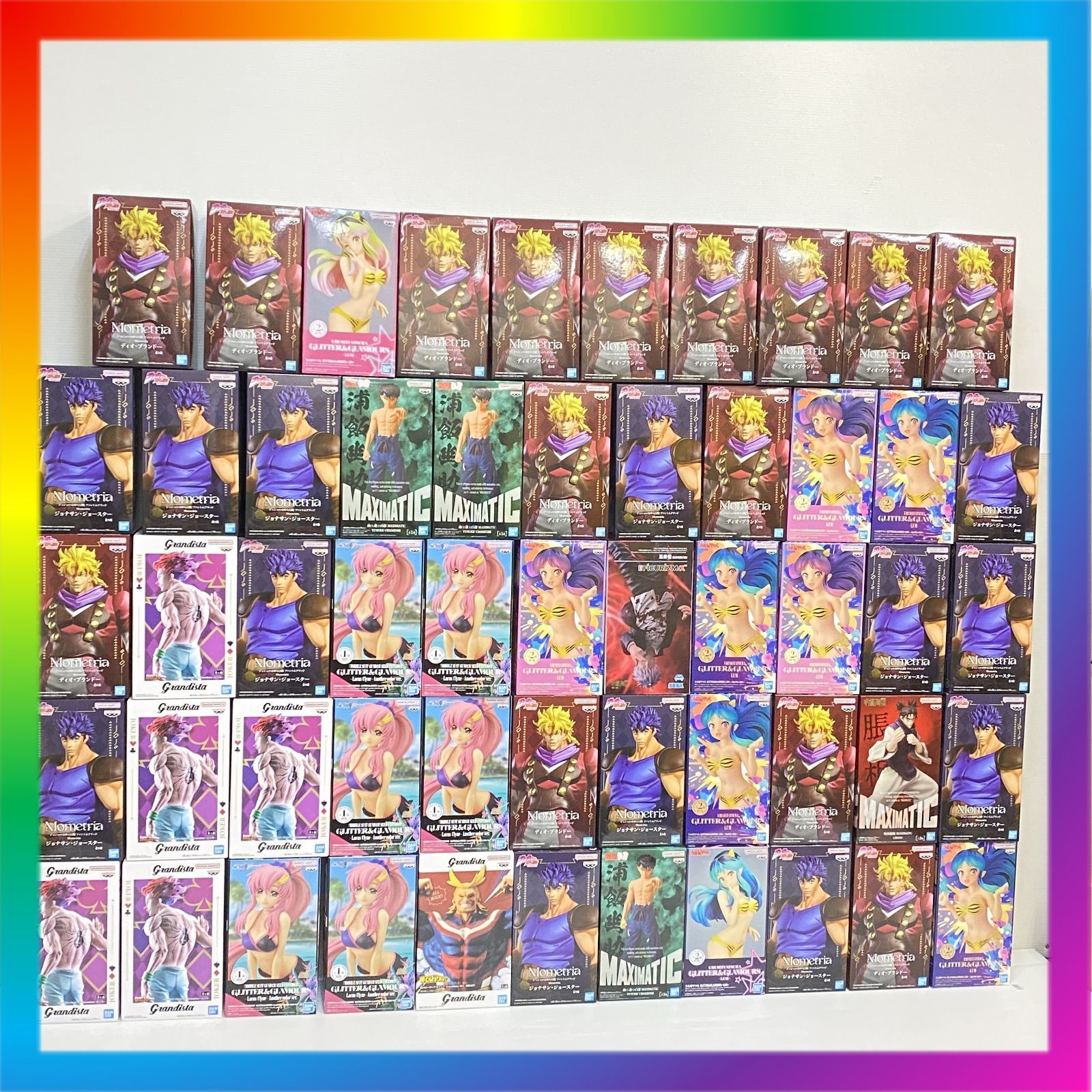 ▲ 3個口発送 コミック アニメ フィギュア まとめ 超大量 ジョジョの奇妙な冒険 うる星やつら ガンダムSEED 他 箱ダメージ品含む smtketc088633