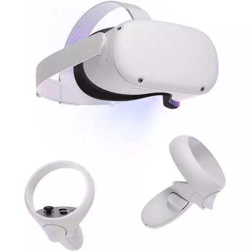 中古】Windowsハード オールインワンVRヘッドセット Meta Quest 2 【中古品】Meta Quest 2 128GB  ライトグレー