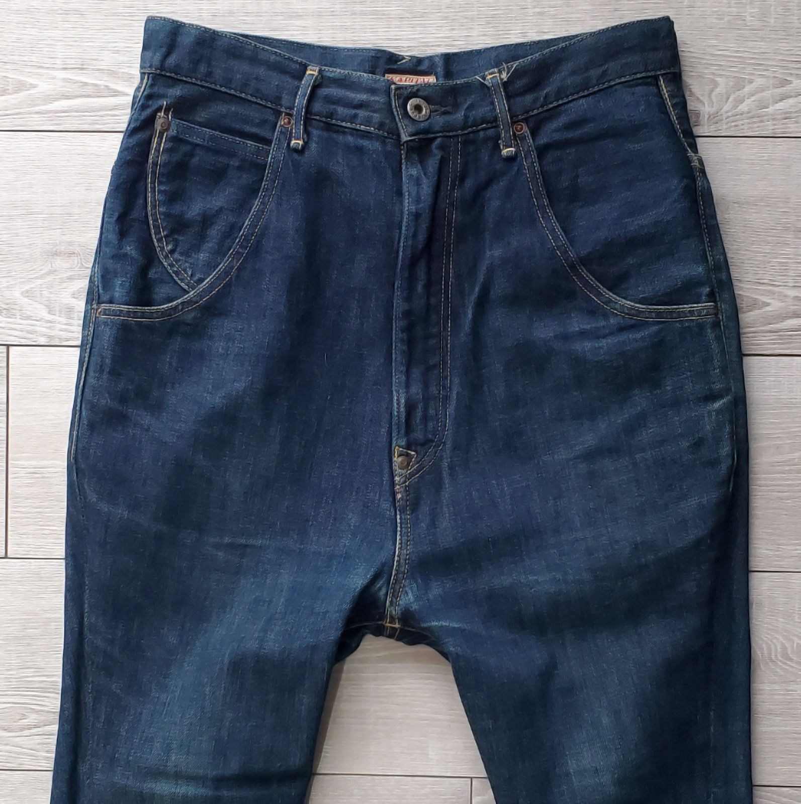 KAPITALキャピタル□USED 12oz denim walt pants 岡山県産 デニム ...