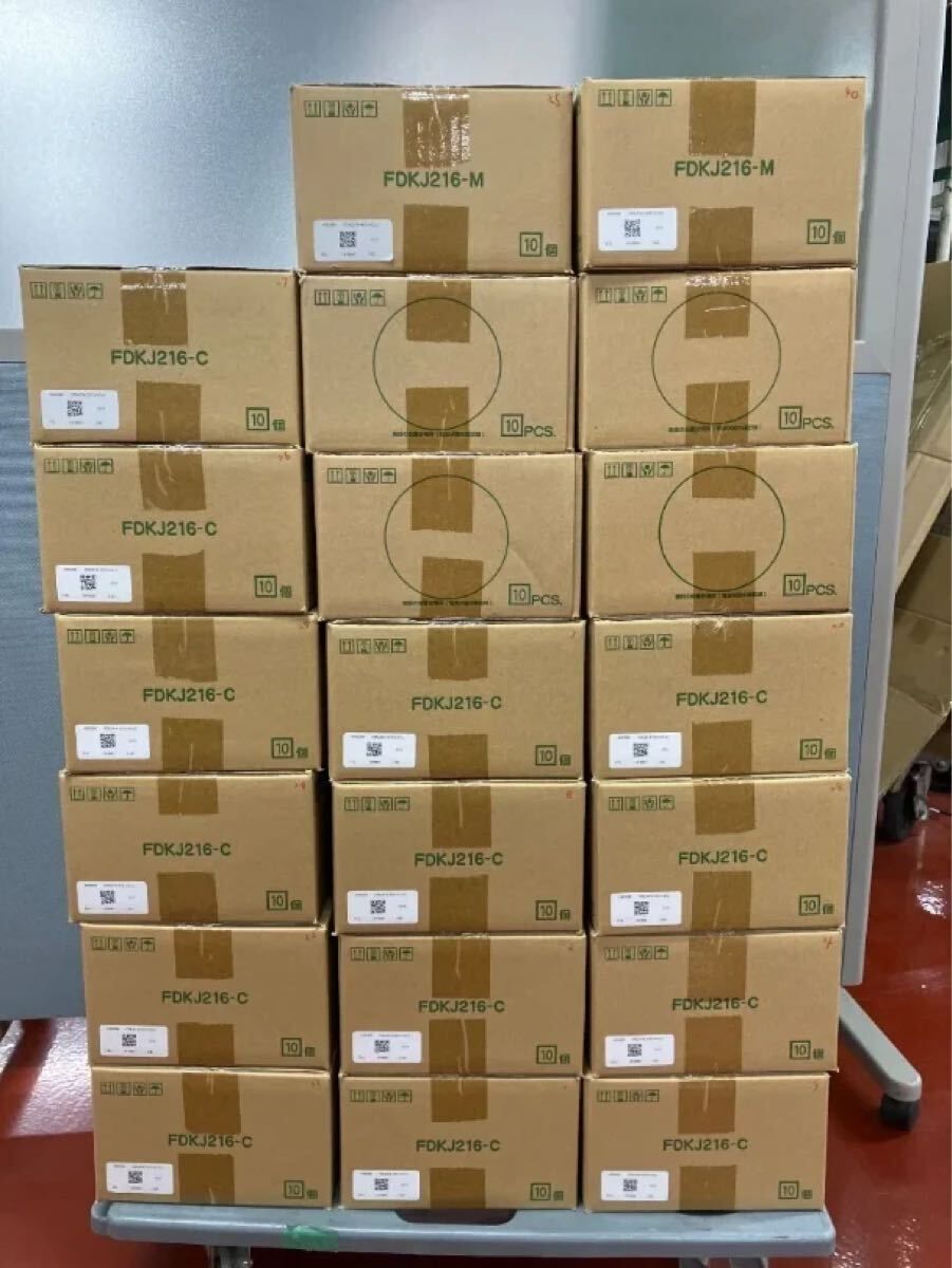 能美防災 220台 光電式スポット型感知器 特定小規模施設用自動火災報知設備 民泊 FDKJ216-M FDKJ216-C 親機20台 子機200台
