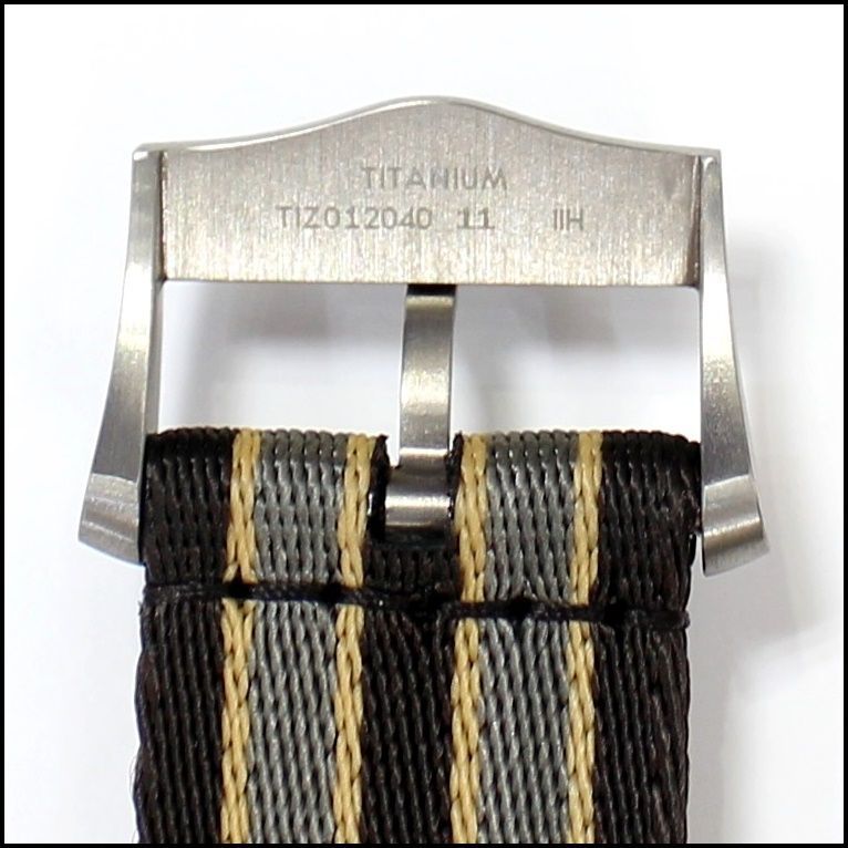Omega オメガ　純正 natoベルト 007 チタン 20mm Omega オメガ 純正 natoベルト 007 チタン 20mm Omega Genuine