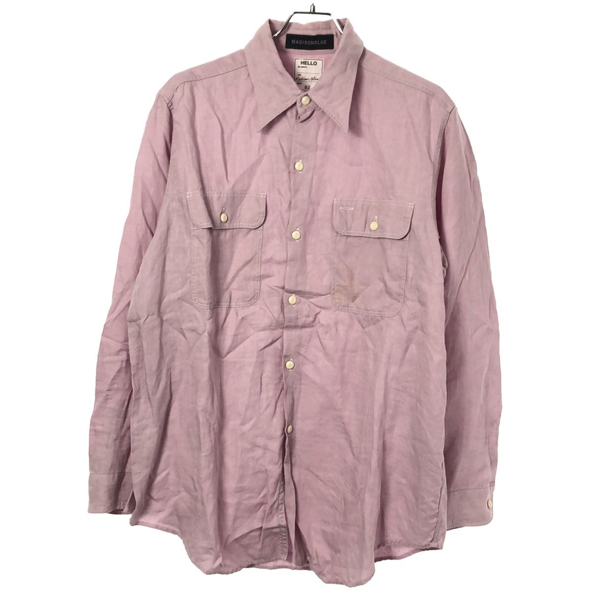 MADISON BLUE マディソンブルー 18SS HAMPTON LINEN SHIRT リネン 