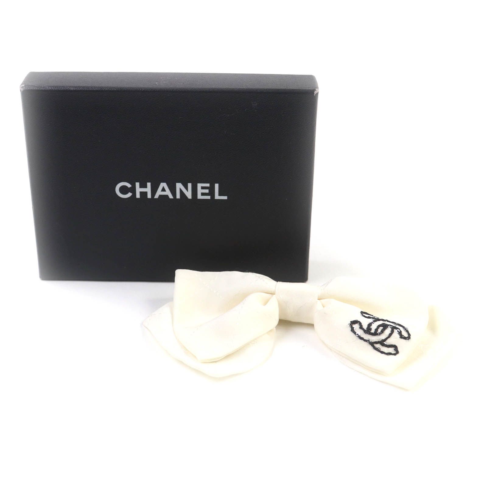 CHANEL シャネル バレッタ 25C 美品☆CHANEL シャネル 25C AAA730 2025クルーズ シルク