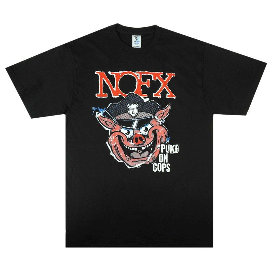 メンズ Tシャツ NOFX PUKE ON GOPS TEE ノーエフエックス バンド