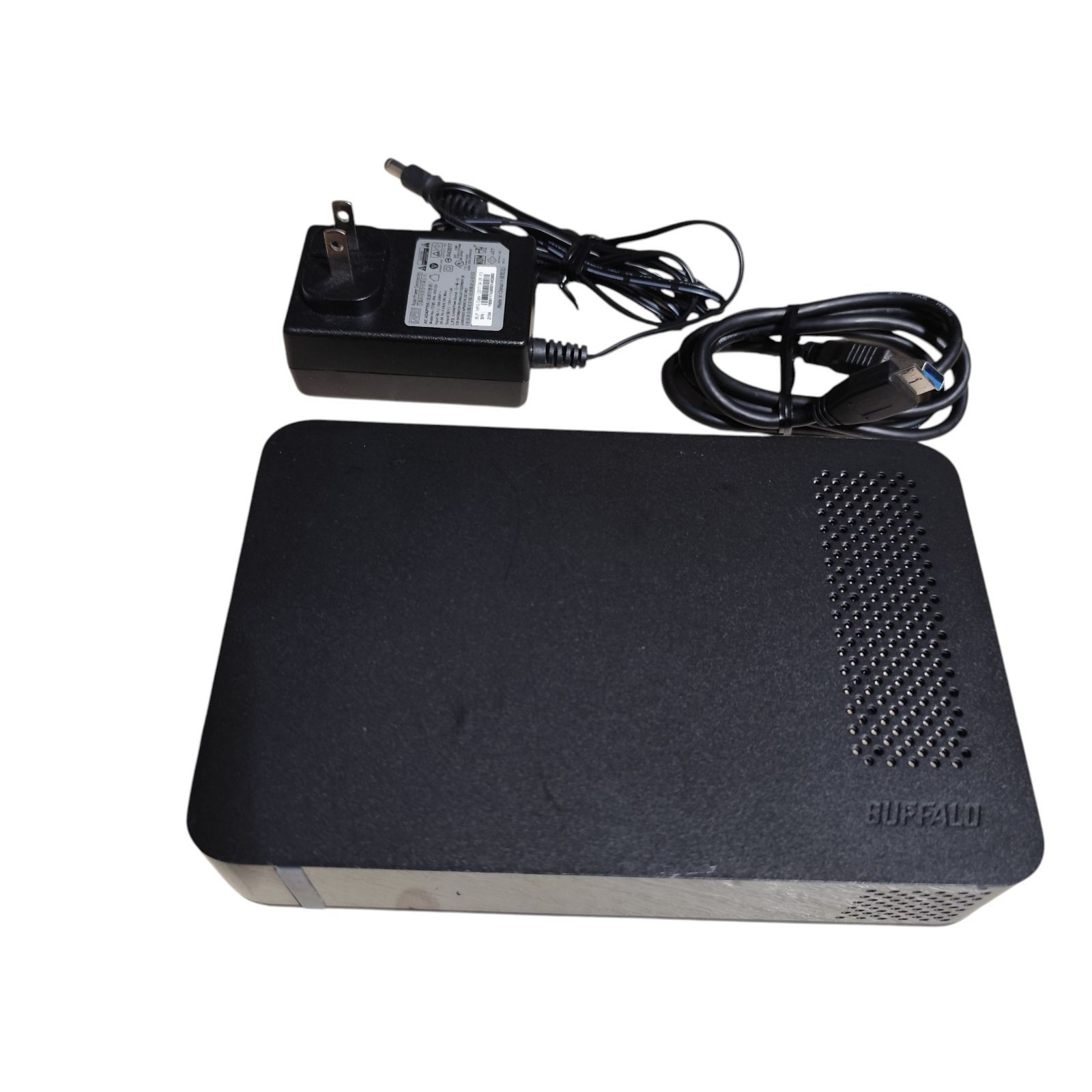 管理番号2965 BUFFALO ターボPC EX2 USB3.0用 外付けHDD 3TB ブラック HD-LC3.0U3-BK