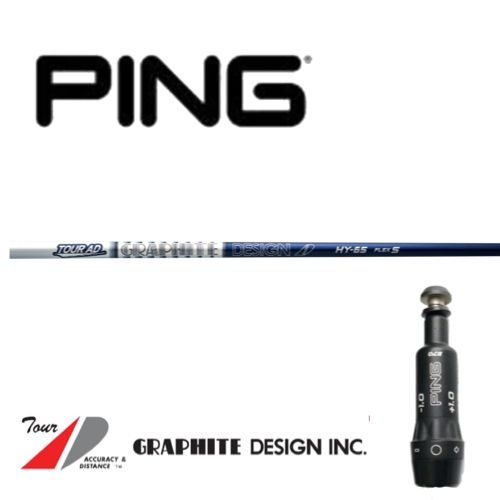 【美品】グラファイトデザイン Tour AD HY-75S PING 4UT用 PING】Tour AD ハイブリッド75S 4番用 GRAPHITE DESIGN グラファイト