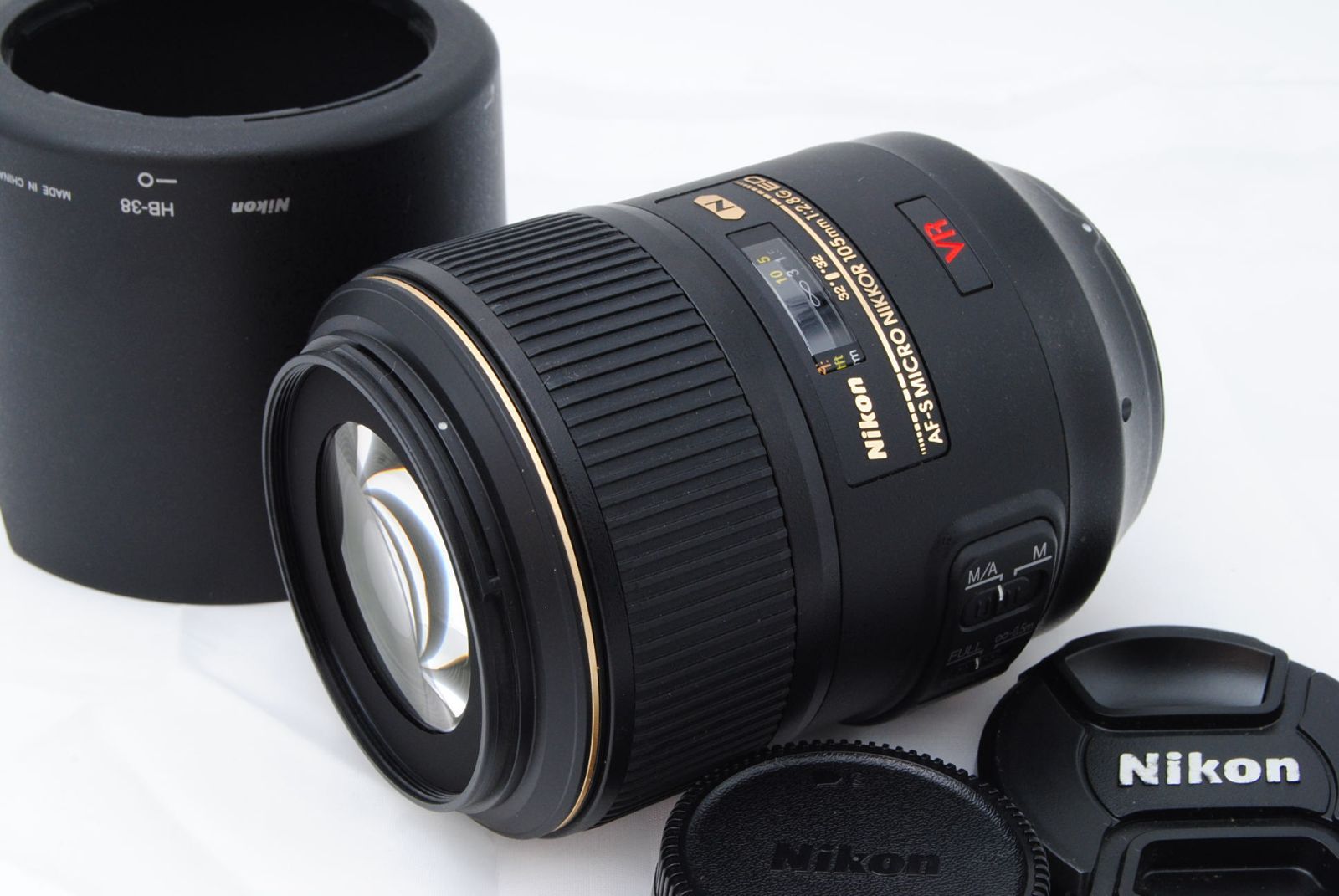 新品級 ☆ Nikon AF-S VR Micro Nikkor 105mm f/2.8 G IF-ED 単焦点