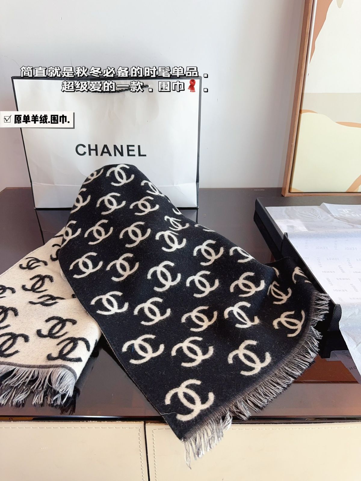 Fendi マフラーカシミア美品‼️ 楽天市場】カシミア100% マフラー（ブランドフェンディ