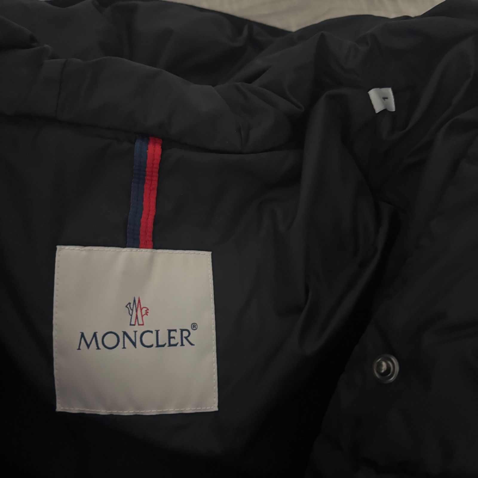 MONCLER モンクレール☆LENAR☆ブラック☆サイズ1 ☆ショートダウン