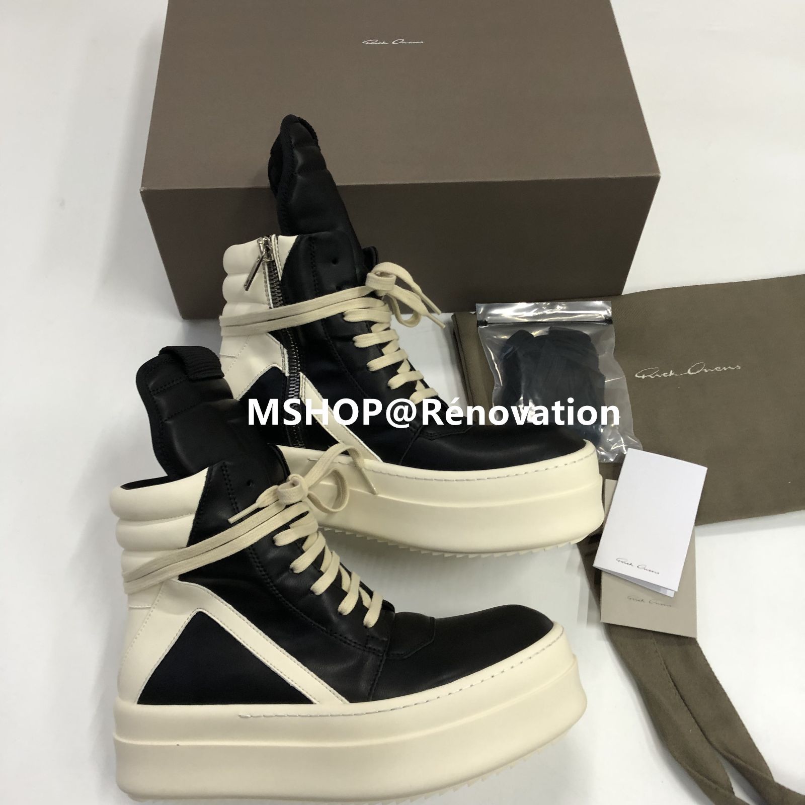 Rick Owens Geobasket Mega Bumper Sneakers EU42 - メルカリ