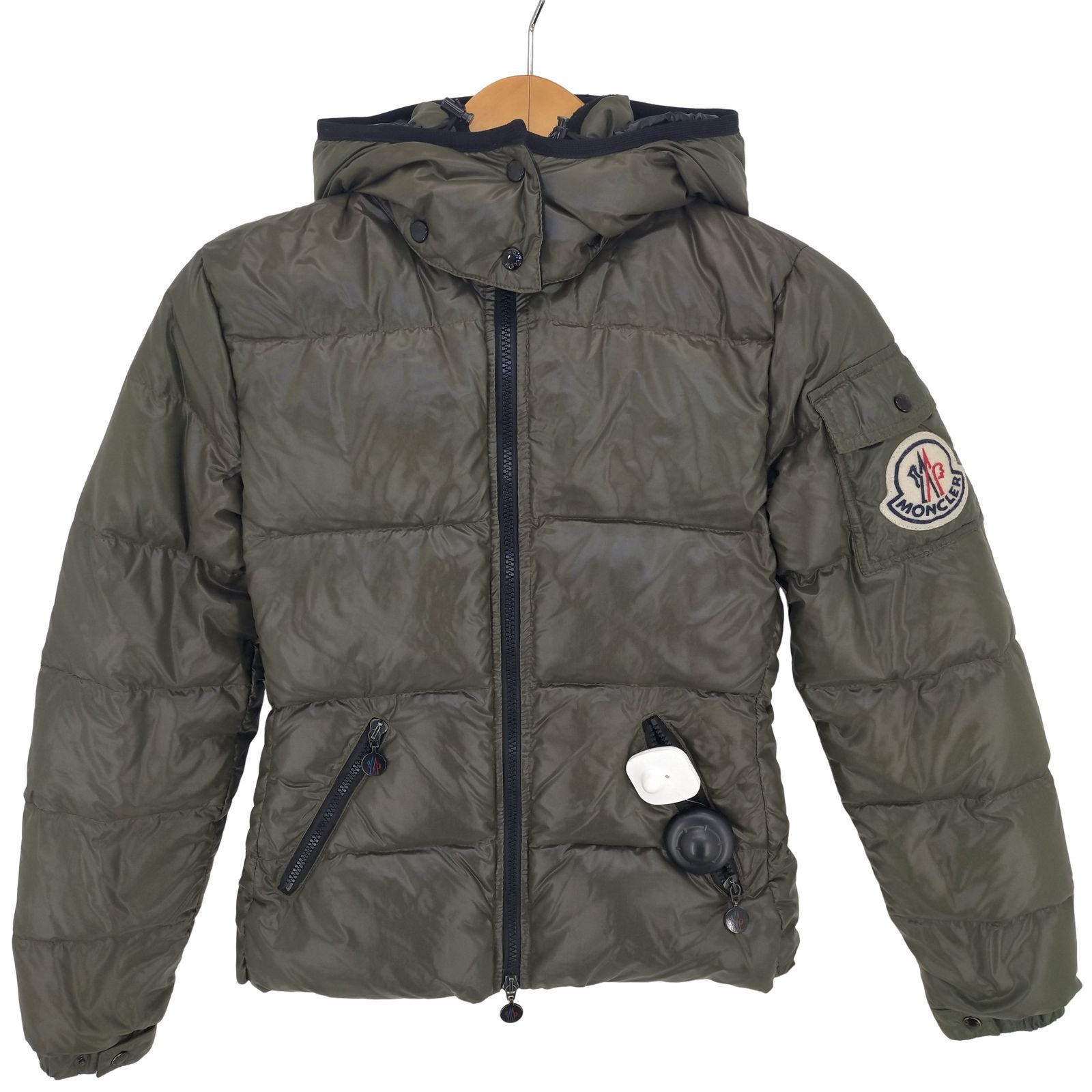 モンクレール MONCLER 07年製 BADIA デカワッペン ダウンジャケット