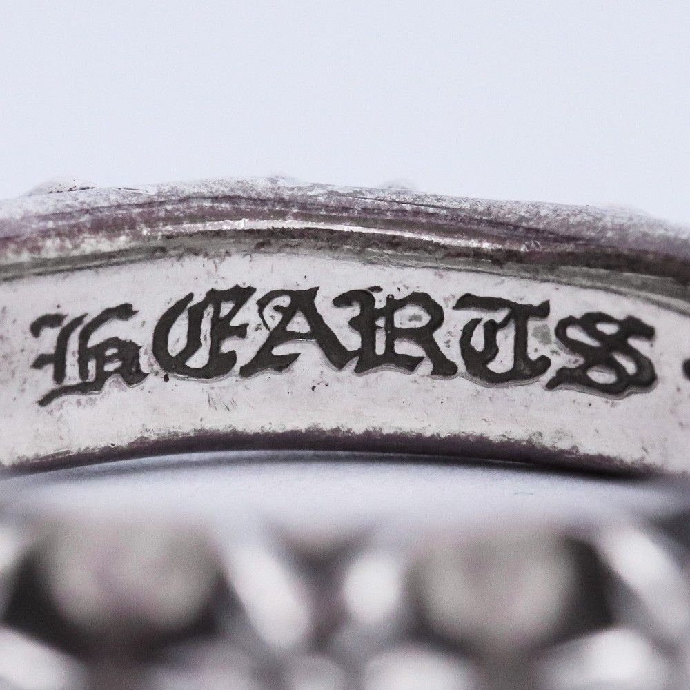 24号 CHROME HEARTS スターバンド リング シルバー リング 指輪 アクセサリー