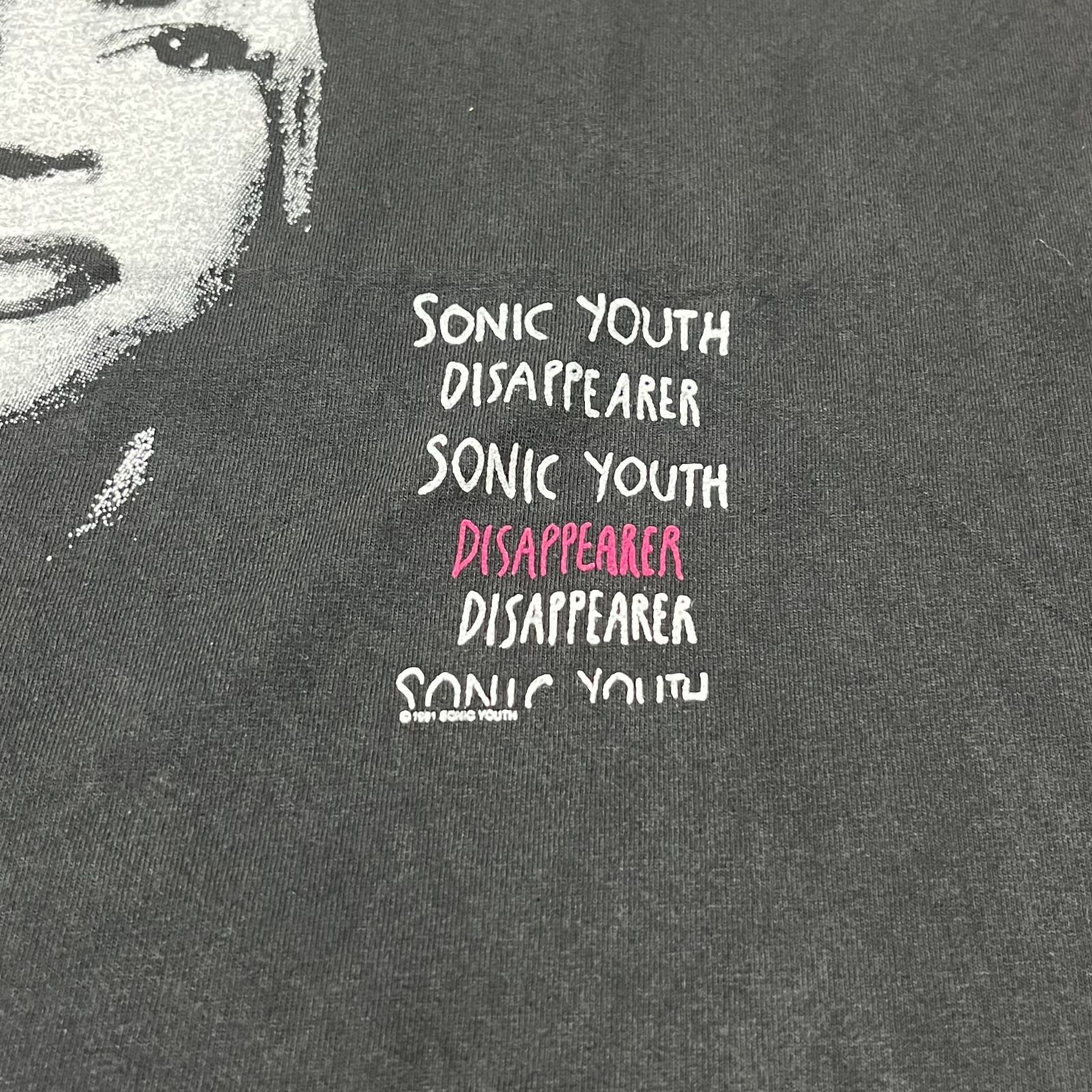 sonic youth / ソニックユース Tシャツ Disappearer - メルカリ